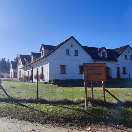 Matejovec 109 & Ubytovani Na Statku Český Rudolec Eksteriør billede